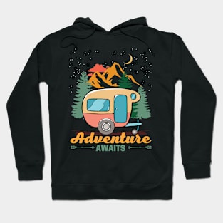 Adventure Awaits Travel By Caravan Hoodie